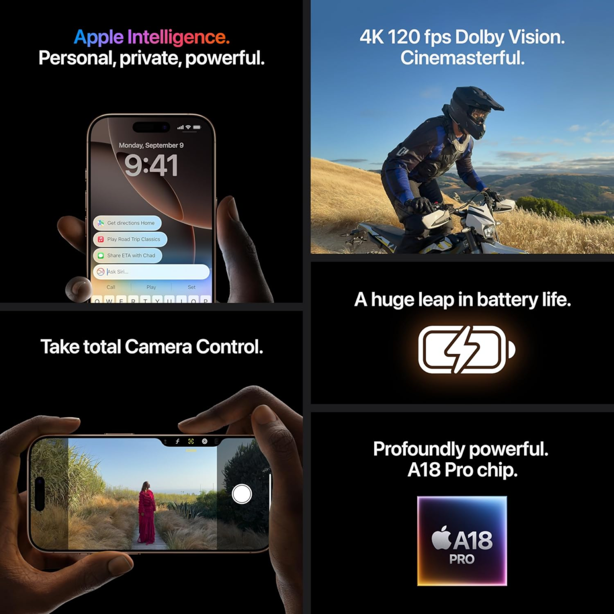 | Apple Iphone 16 Pro Max (512 GB) - Natural Titanium [Locked]. Requires Unlimited Plan. Apple Intelligence. - Image 7